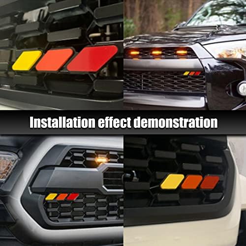 Jawmoy Pack-1 Tri-Color Grille Badge Slemell Slex